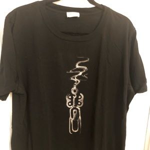 Men’s Saint Laurent Black Graphic Tee